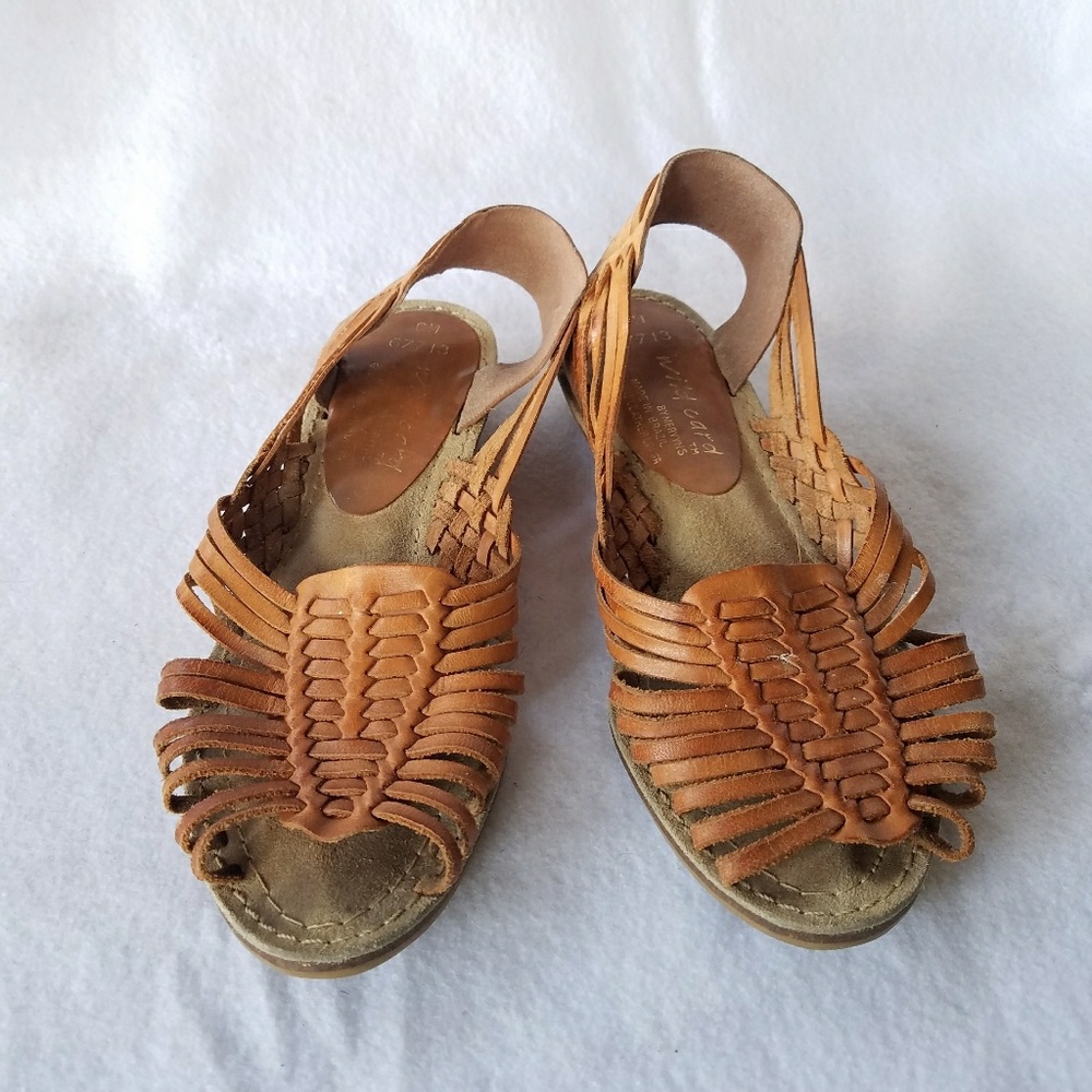 Wild Card by Mervy’s  Vintage 80’s Leather Sandals